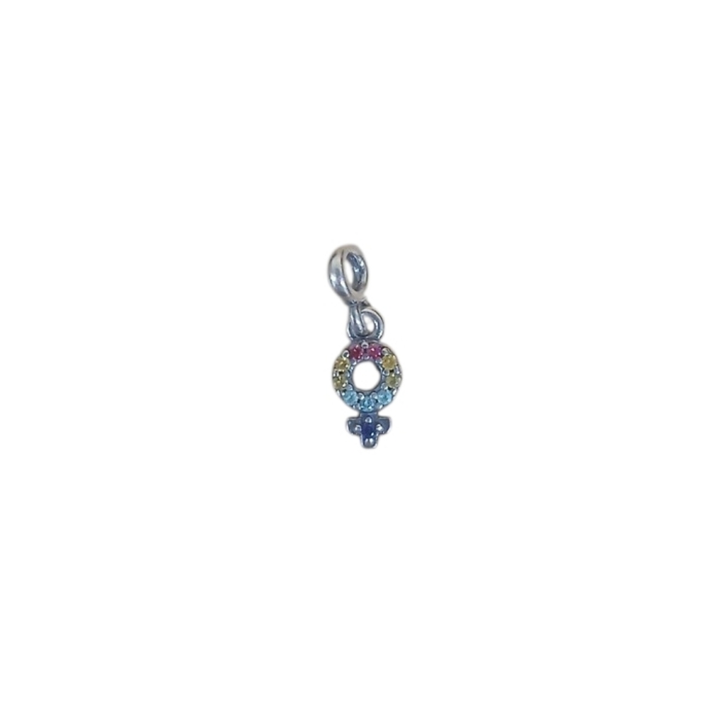 Pandora Rainbow Pride Silver Charm